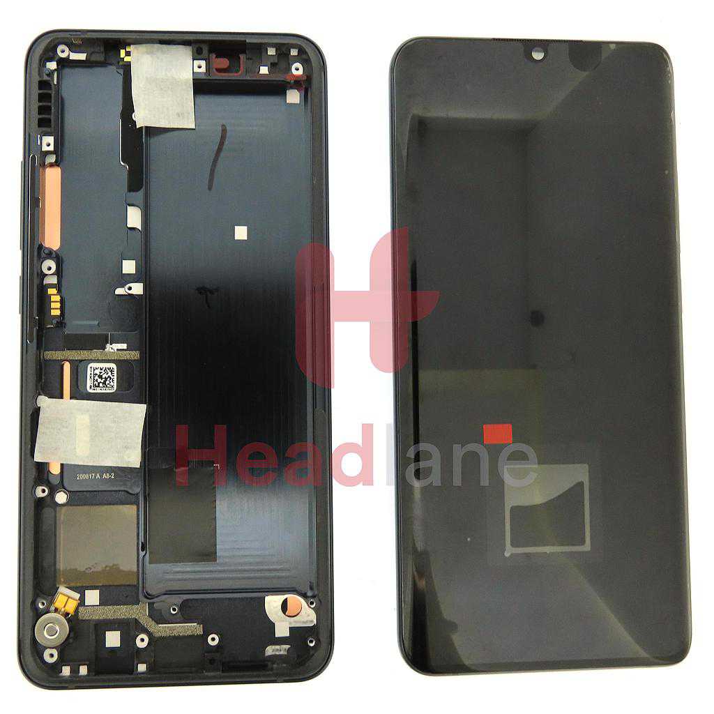 Xiaomi Mi Note 10 Lite LCD Display / Screen + Touch - Black