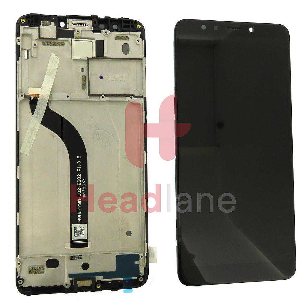 Xiaomi Redmi 5 LCD Display / Screen + Touch - Black