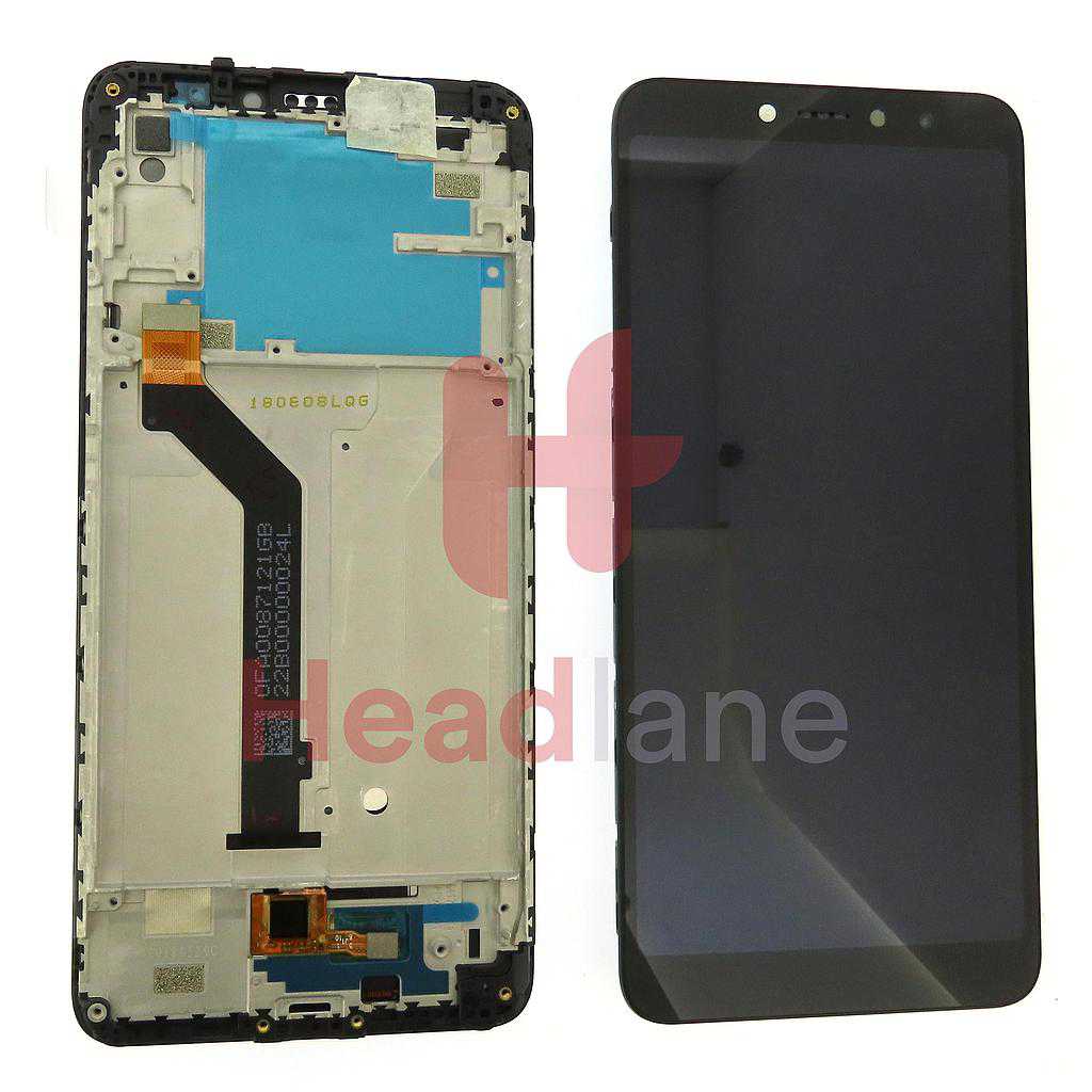 Xiaomi Redmi 6 / Redmi 6A LCD Display / Screen + Touch - Black