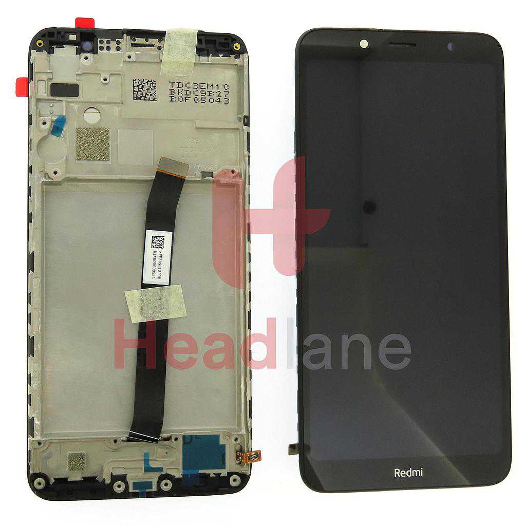 Xiaomi Redmi 7A LCD Display / Screen + Touch - Black