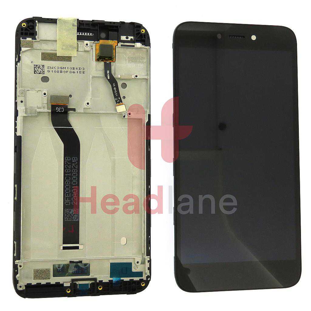 Xiaomi Redmi Go LCD Display / Screen + Touch - Black