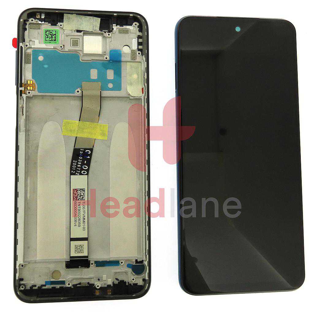 Xiaomi Redmi Note 9S LCD Display / Screen + Touch - Grey