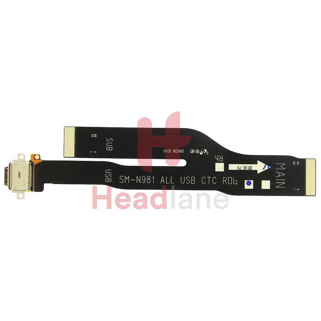 Samsung SM-N980 N981 Galaxy Note 20 Charging Port Flex