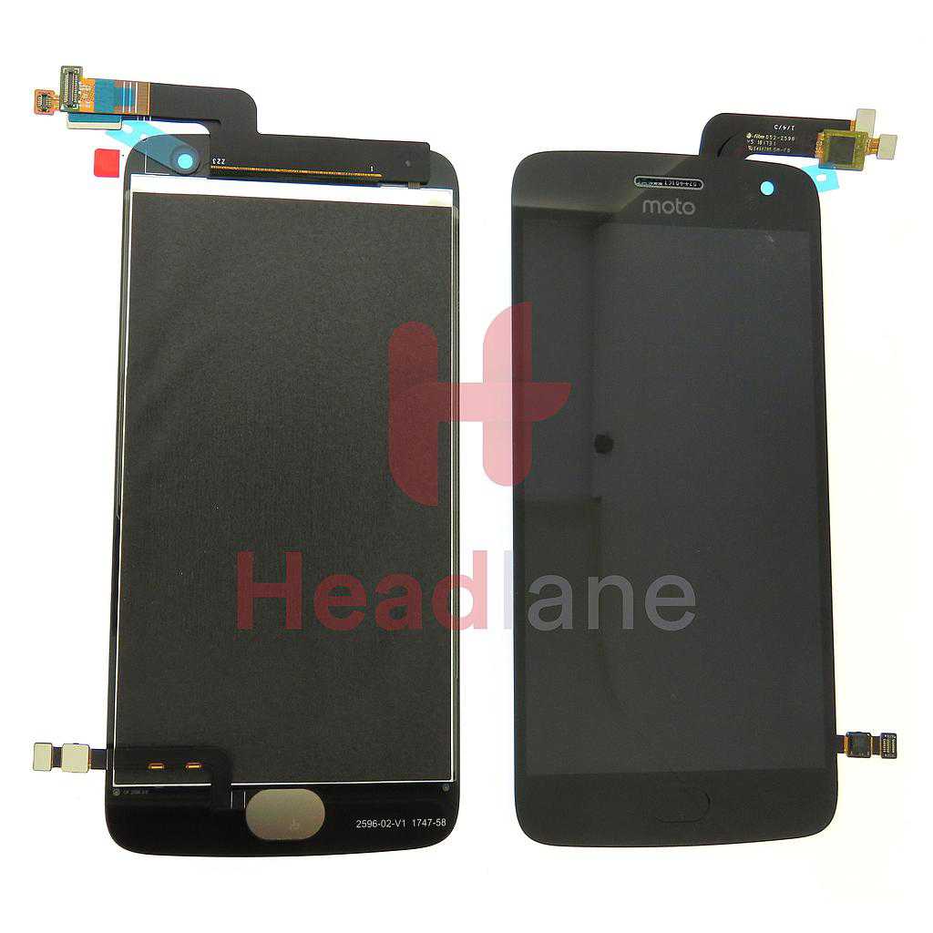 Lenovo / Motorola XT1685 Moto G5 Plus LCD Display / Screen + Touch - Black