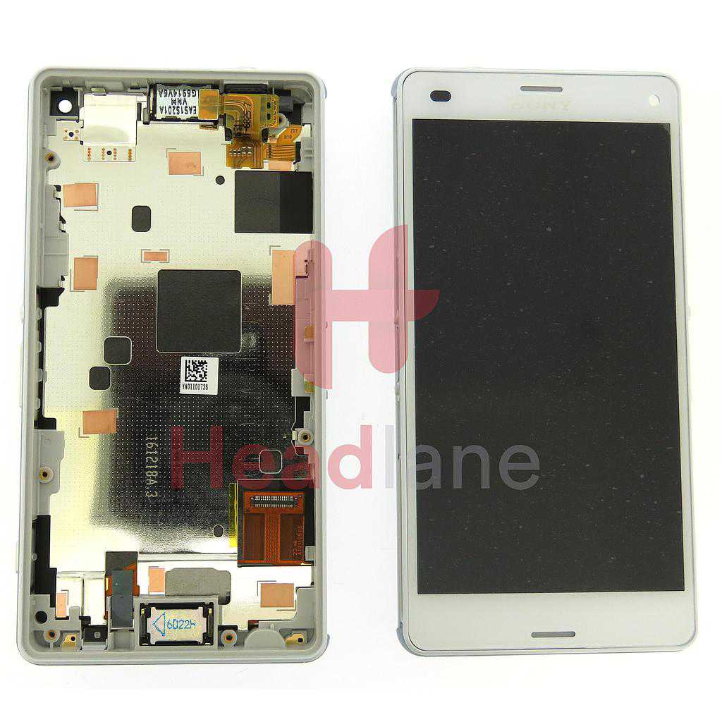 Sony D5803 Xperia Z3 Compact LCD Display / Screen + Touch - White