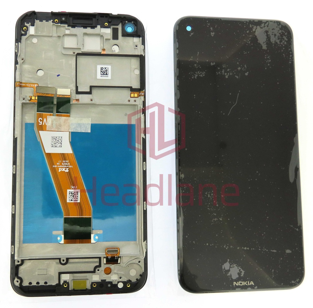 Nokia TA-1283 TA-1285 TA-1288 3.4 LCD Display / Screen + Touch - Black