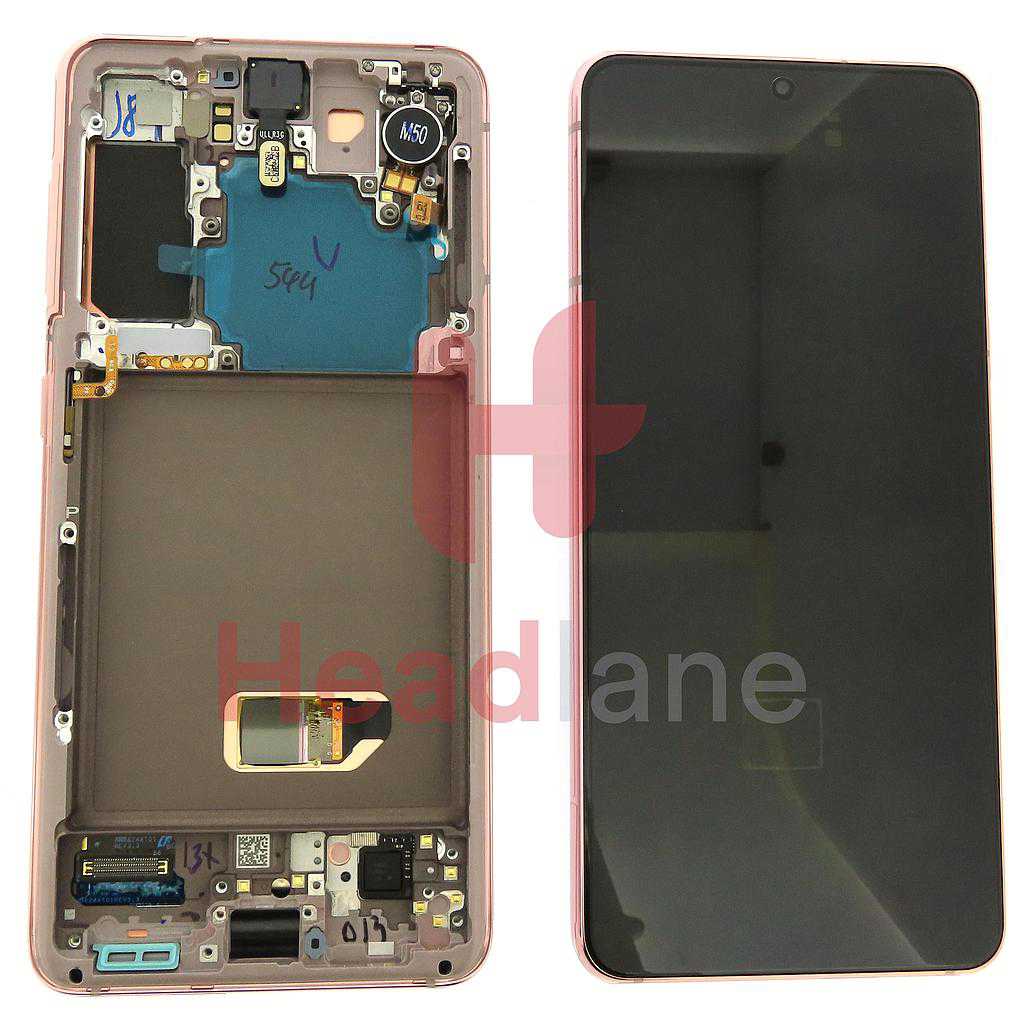 Samsung SM-G991 Galaxy S21 5G LCD Display / Screen + Touch - Phantom Pink