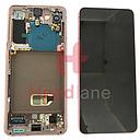 Samsung SM-G991 Galaxy S21 5G LCD Display / Screen + Touch - Phantom Pink