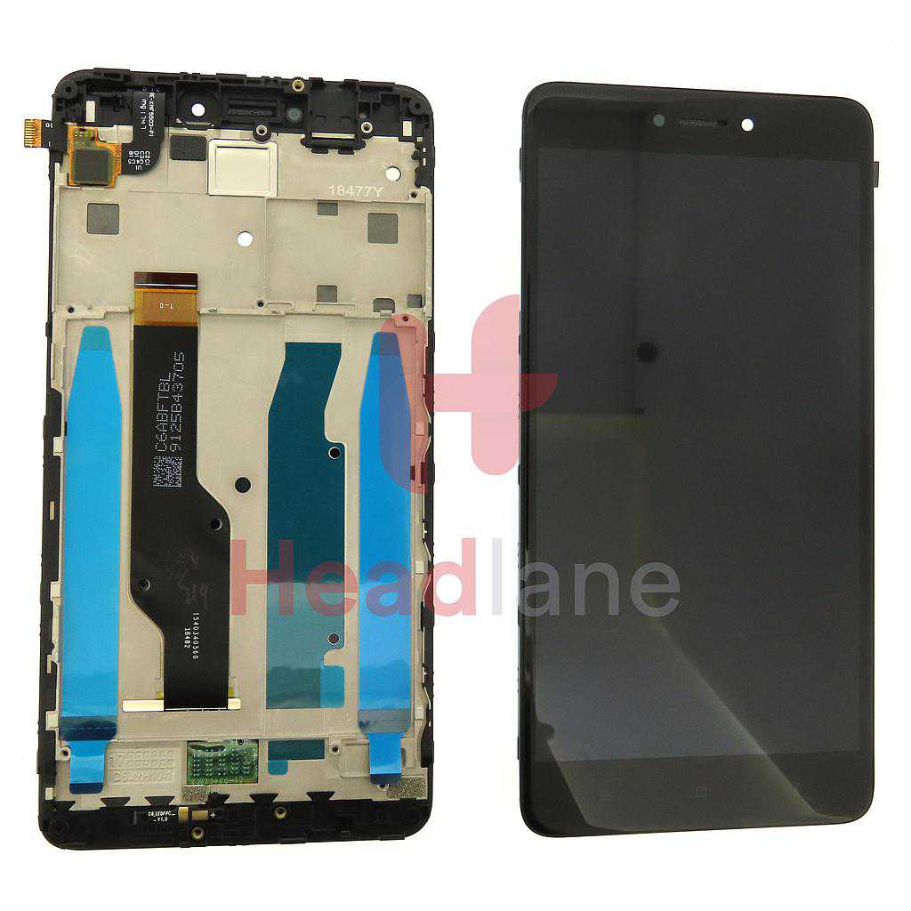 Xiaomi Redmi Note 4 / Note 4X LCD Display / Screen + Touch - Black