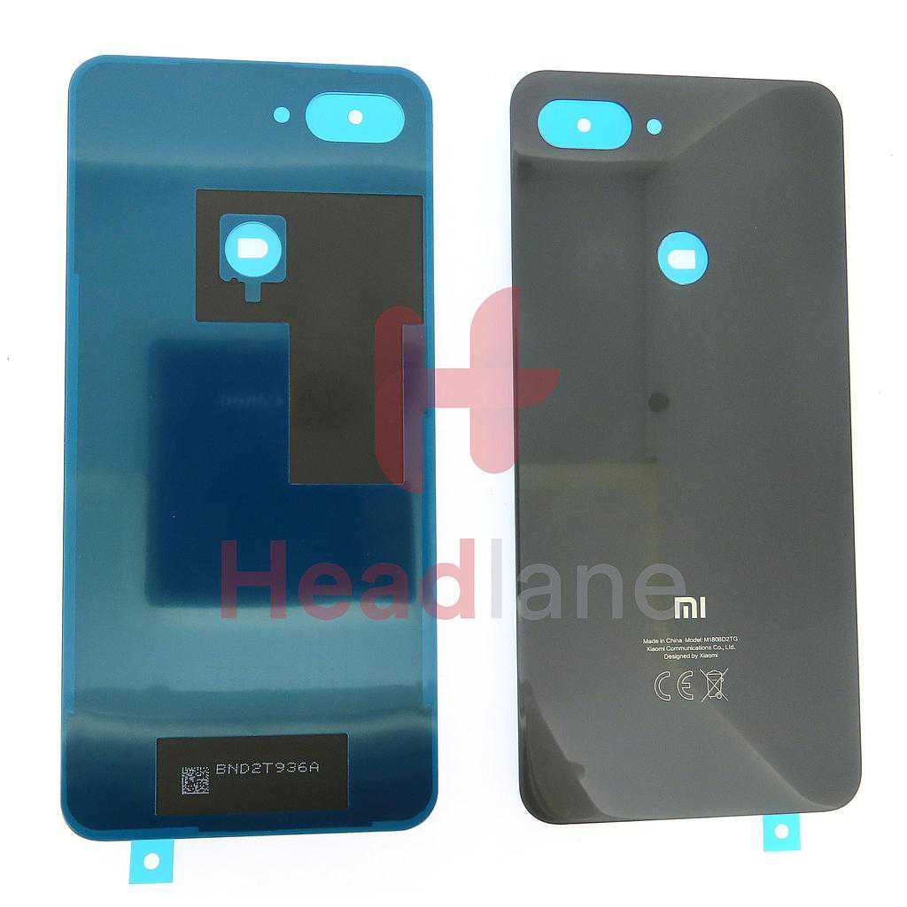 Xiaomi Mi 8 Lite Back / Battery Cover - Black