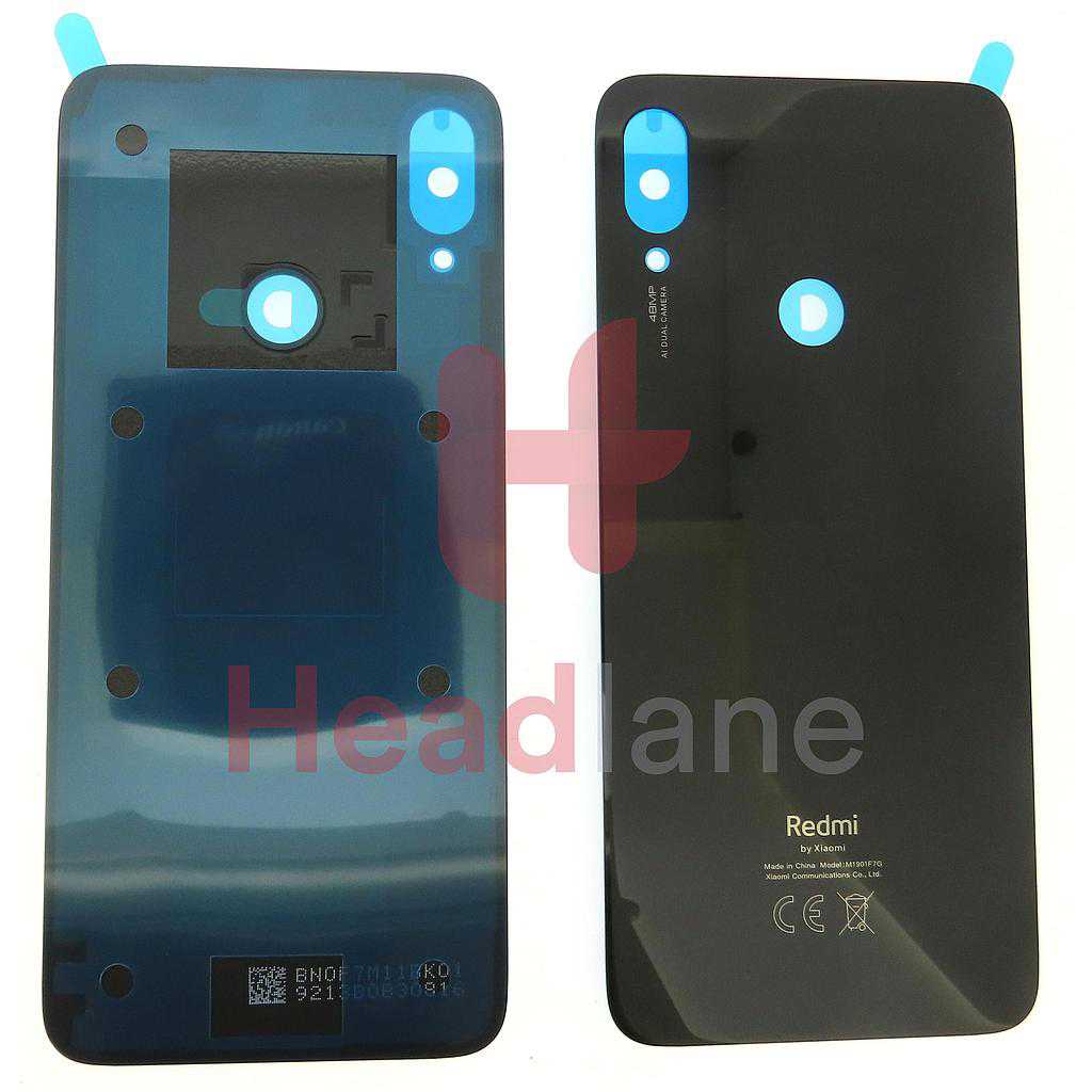 Xiaomi Redmi Note 7 Back / Battery Cover - Black