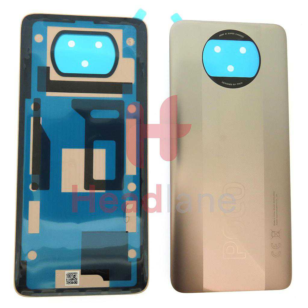 Xiaomi Poco X3 Pro Back / Battery Cover - Gold