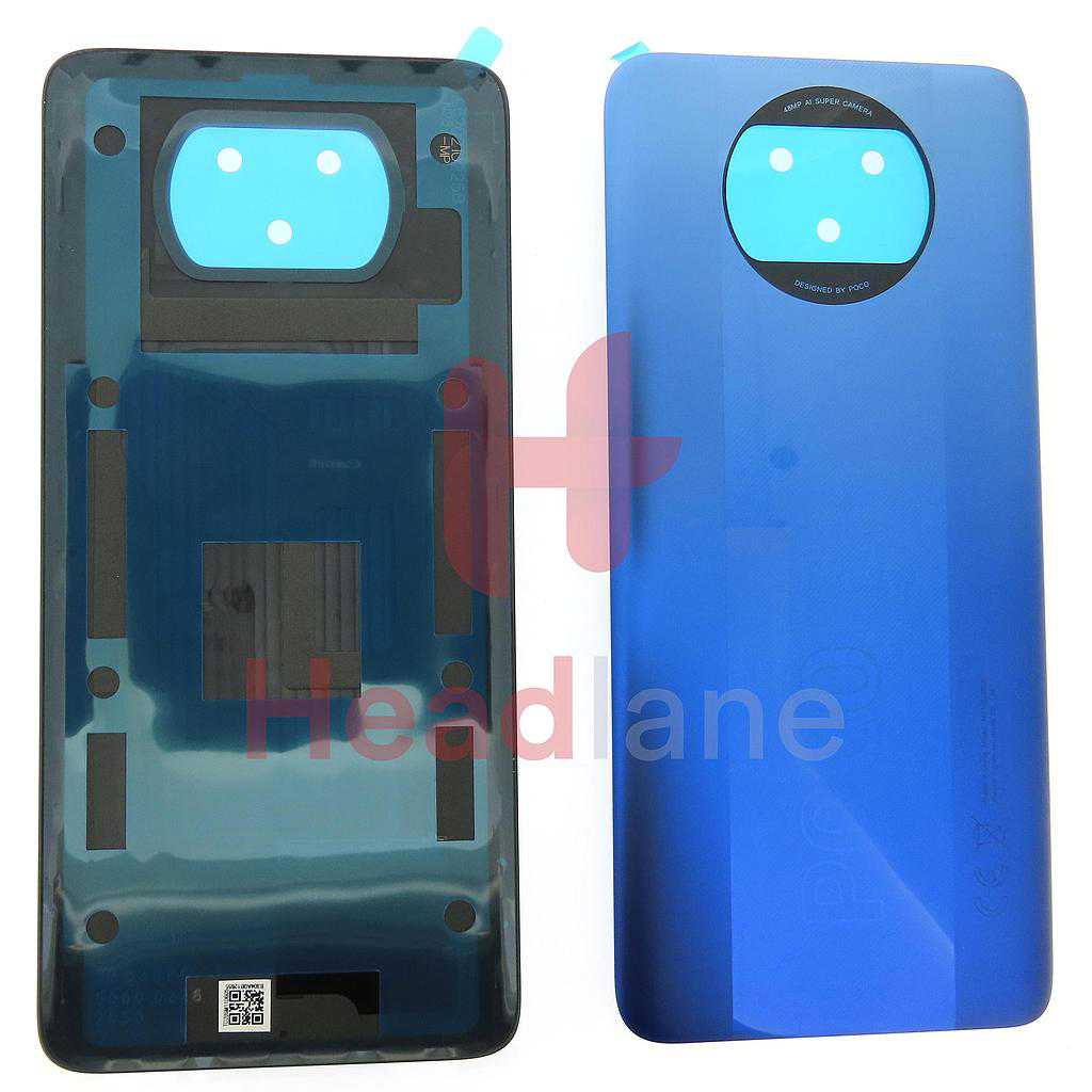 Xiaomi Poco X3 Pro Back / Battery Cover - Frost Blue