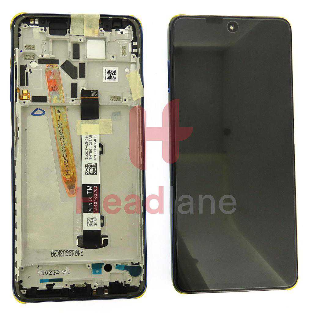 Xiaomi Poco X3 Pro LCD Display / Screen + Touch - Blue
