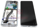 Samsung SM-G998 Galaxy S21 Ultra 5G LCD Display / Screen + Touch - Phantom Silver + Battery (No Camera)