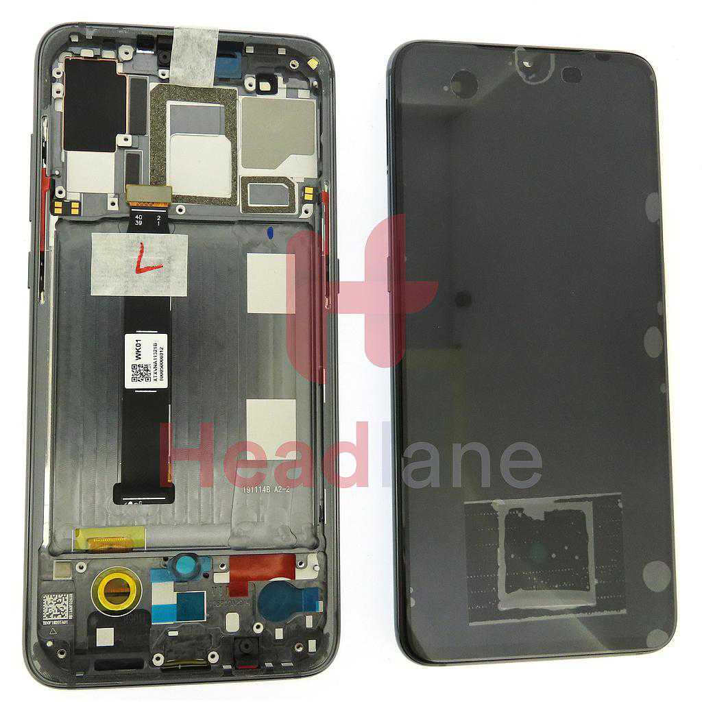 Xiaomi Mi 9 LCD Display / Screen + Touch - Piano Black