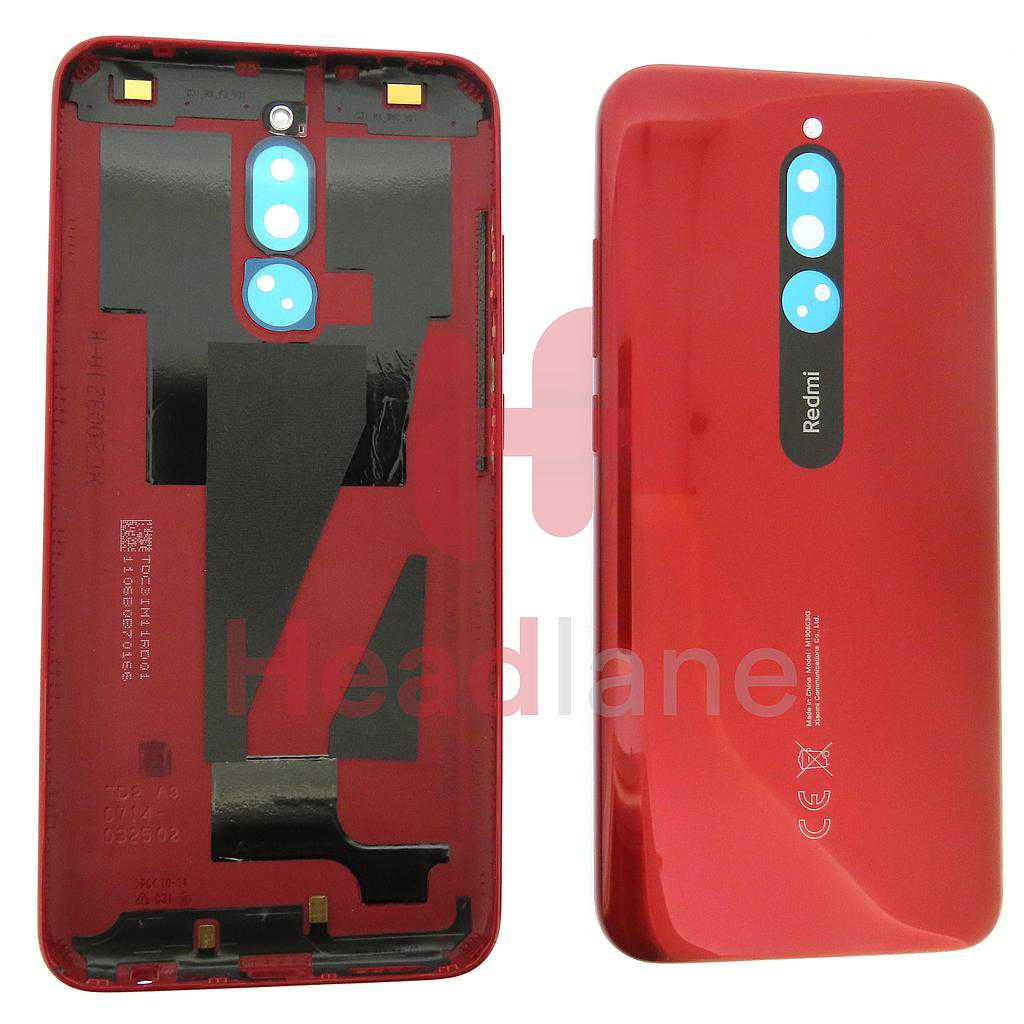 Xiaomi Redmi 8 Back / Battery Cover - Ruby Red