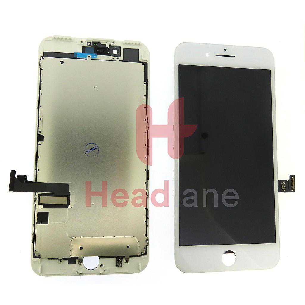 Apple iPhone 7 Plus LCD Display / Screen (Vivid) - White (ZY)