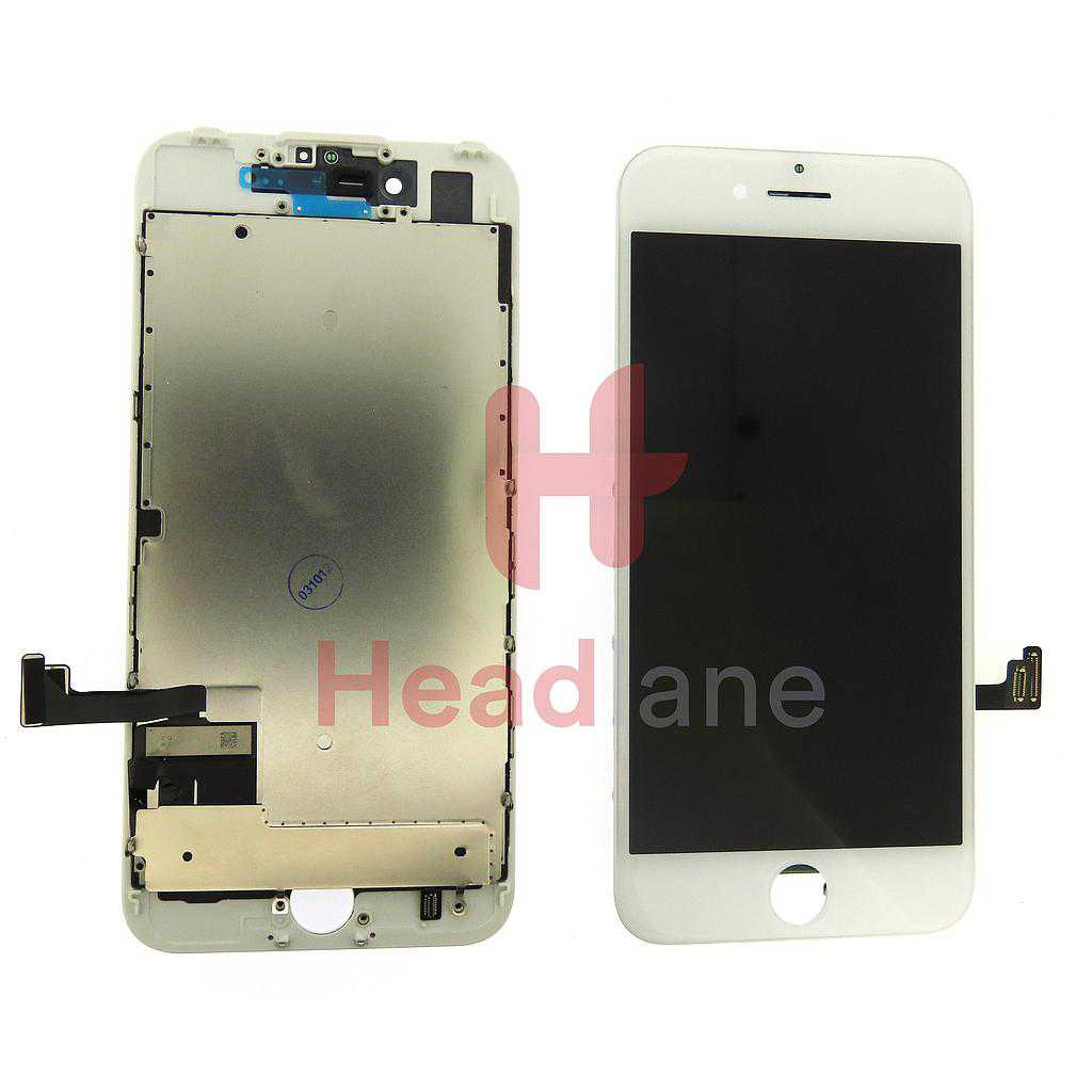 Apple iPhone 7 LCD Display / Screen (FOG) - White (ZY)