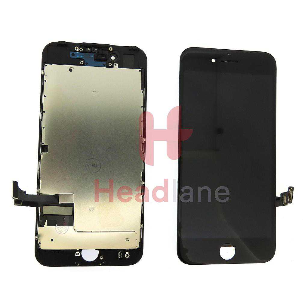 Apple iPhone 7 LCD Display / Screen (Premium) - Black (ZY)