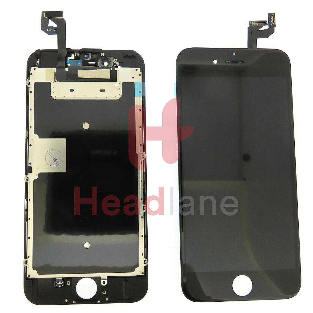 Apple iPhone 6S LCD Display / Screen (Vivid) - Black (ZY)