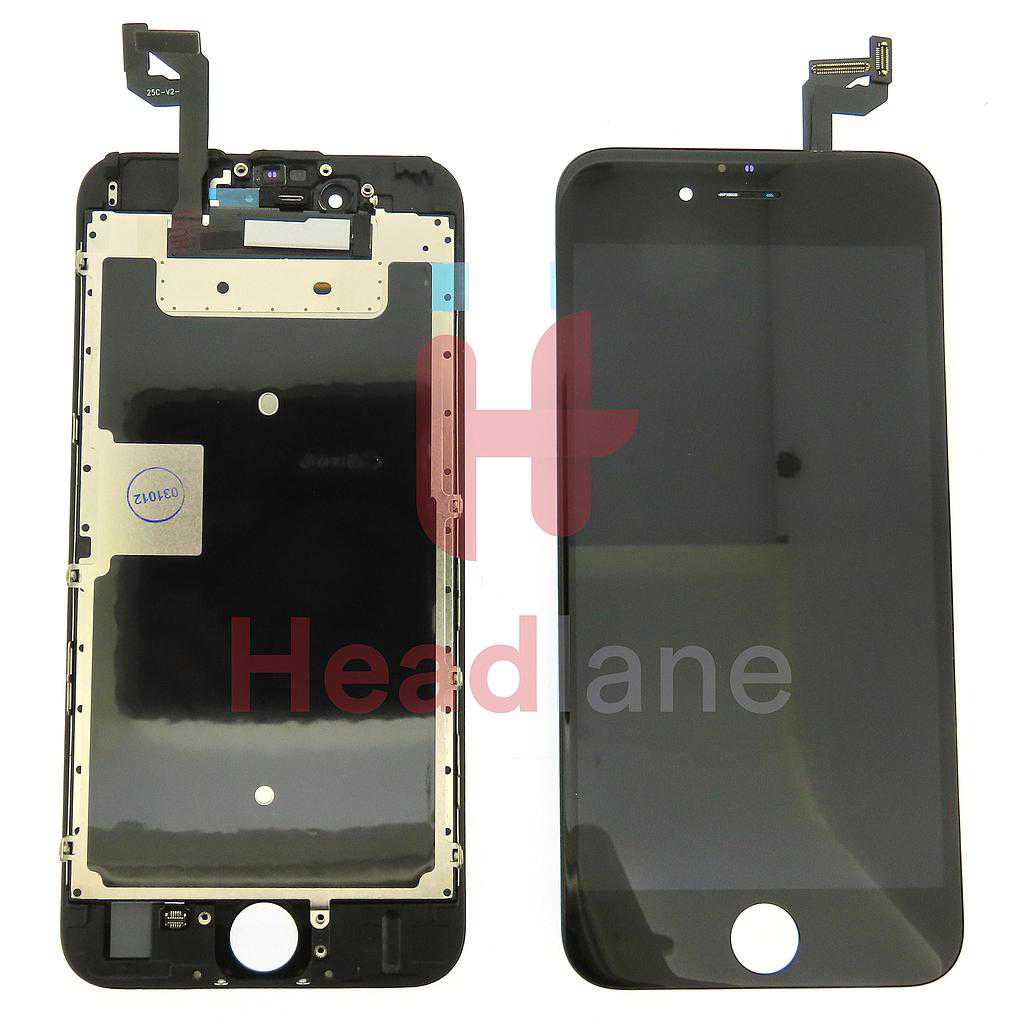 Apple iPhone 6S LCD Display / Screen (Premium) - Black (ZY)