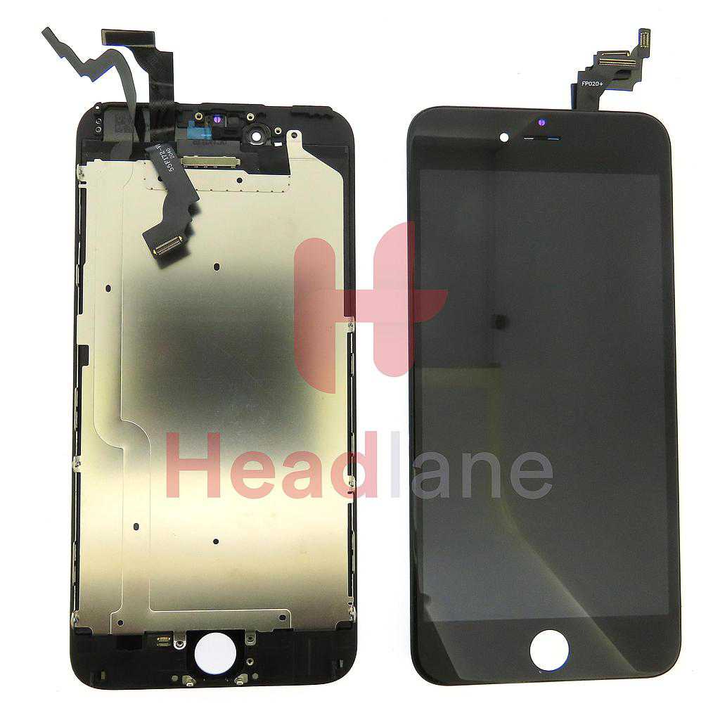 Apple iPhone 6 Plus LCD Display / Screen (Premium) - Black (ZY)