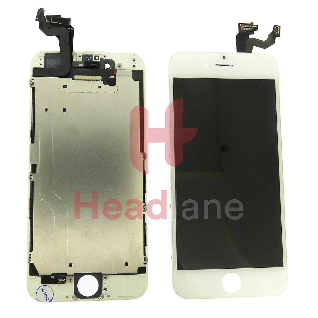Apple iPhone 6 LCD Display / Screen (FOG) - White (ZY)