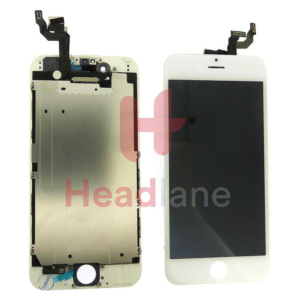Apple iPhone 6 LCD Display / Screen (Vivid) - White (ZY)