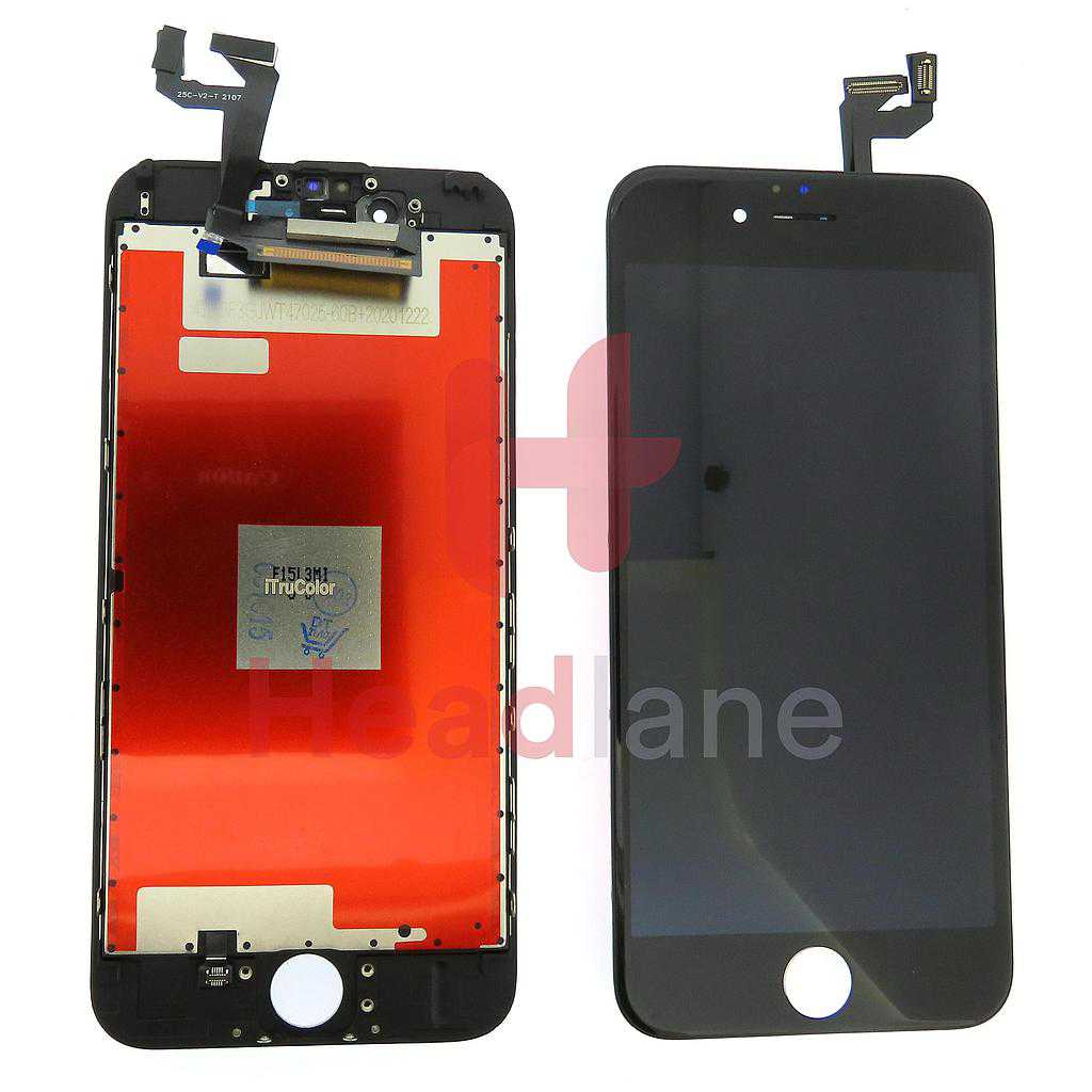 Apple iPhone 6S LCD Display / Screen - Black (iTruColor)
