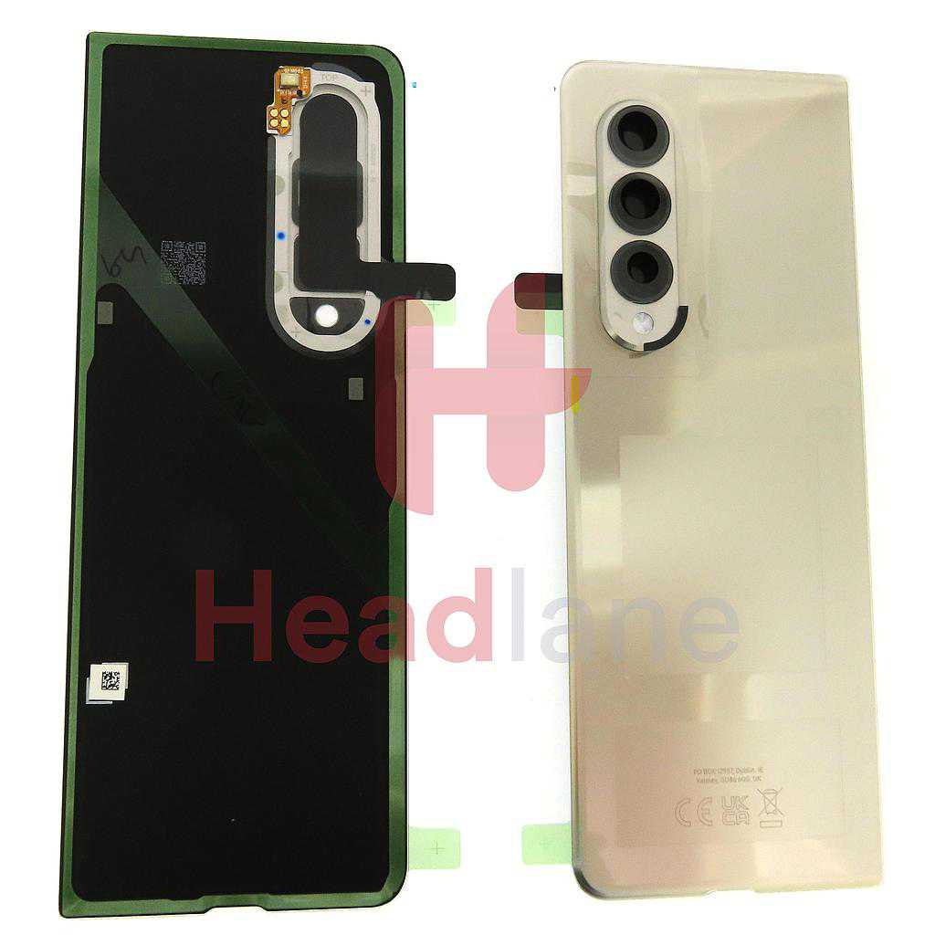 Samsung SM-F926 Galaxy Z Fold3 5G Back / Battery Cover - Phantom Silver