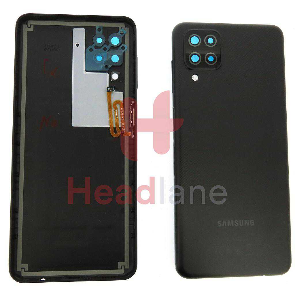 Samsung SM-A127 Galaxy A12 Nacho Back / Battery Cover - Black