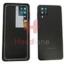 Samsung SM-A127 Galaxy A12 Nacho Back / Battery Cover - Black