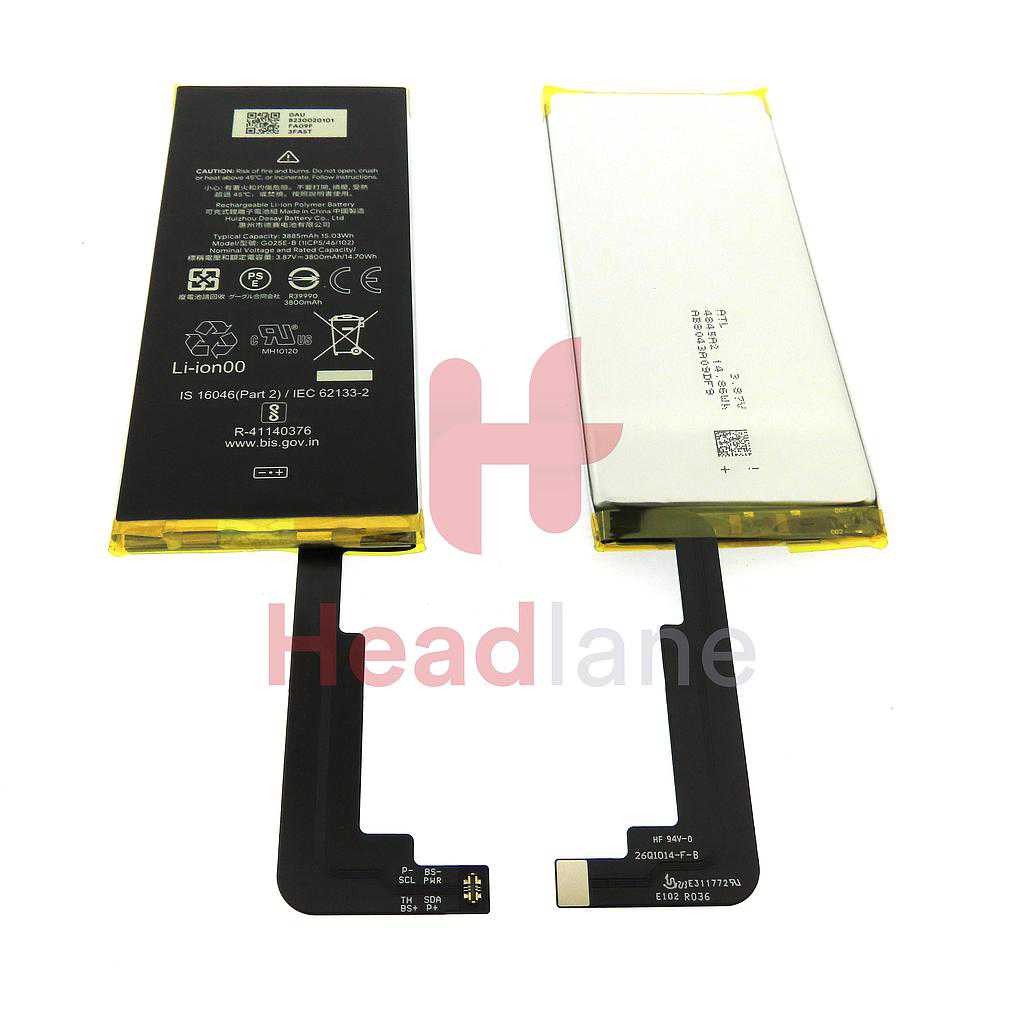 Google Pixel 4A 5G Internal Battery