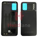 Xiaomi Poco M3 Back / Battery Cover - Tarnish / Black