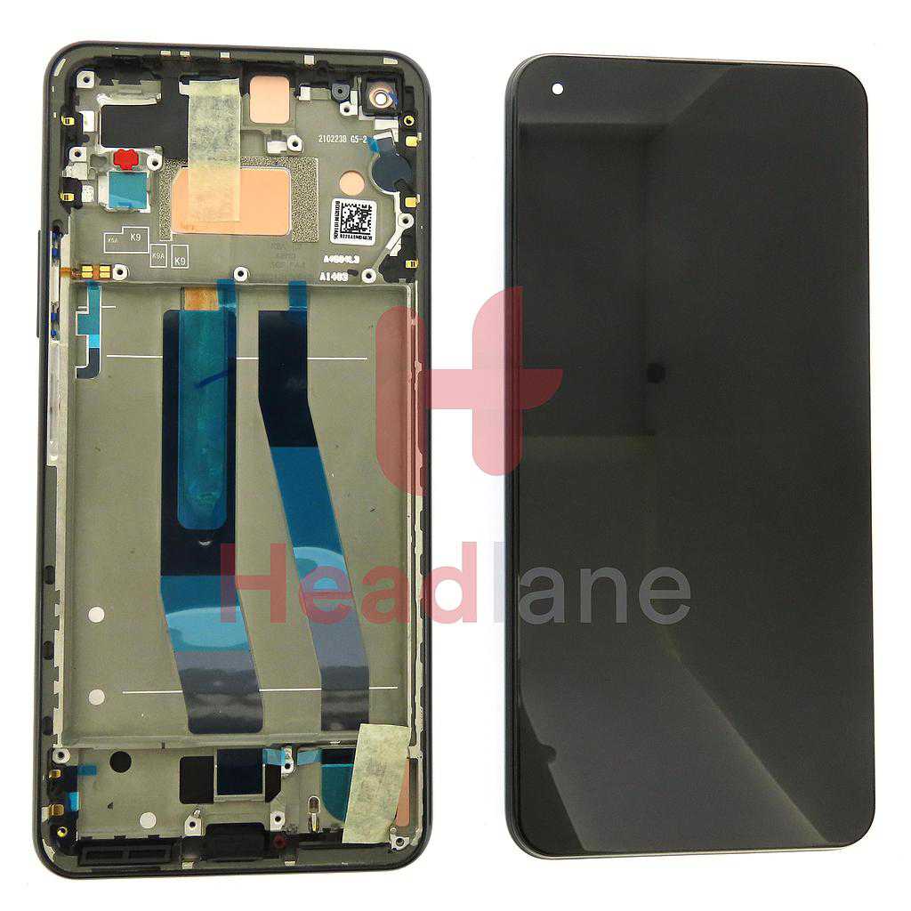 Xiaomi Mi 11 Lite 5G LCD Display / Screen + Touch - Black