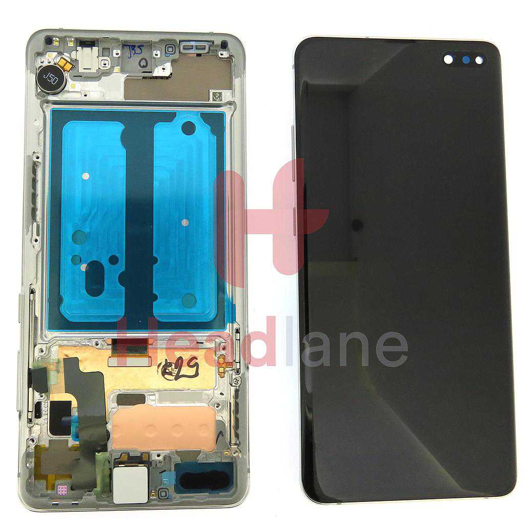 Samsung SM-G977 Galaxy S10 5G LCD Display / Screen + Touch - Crown Silver