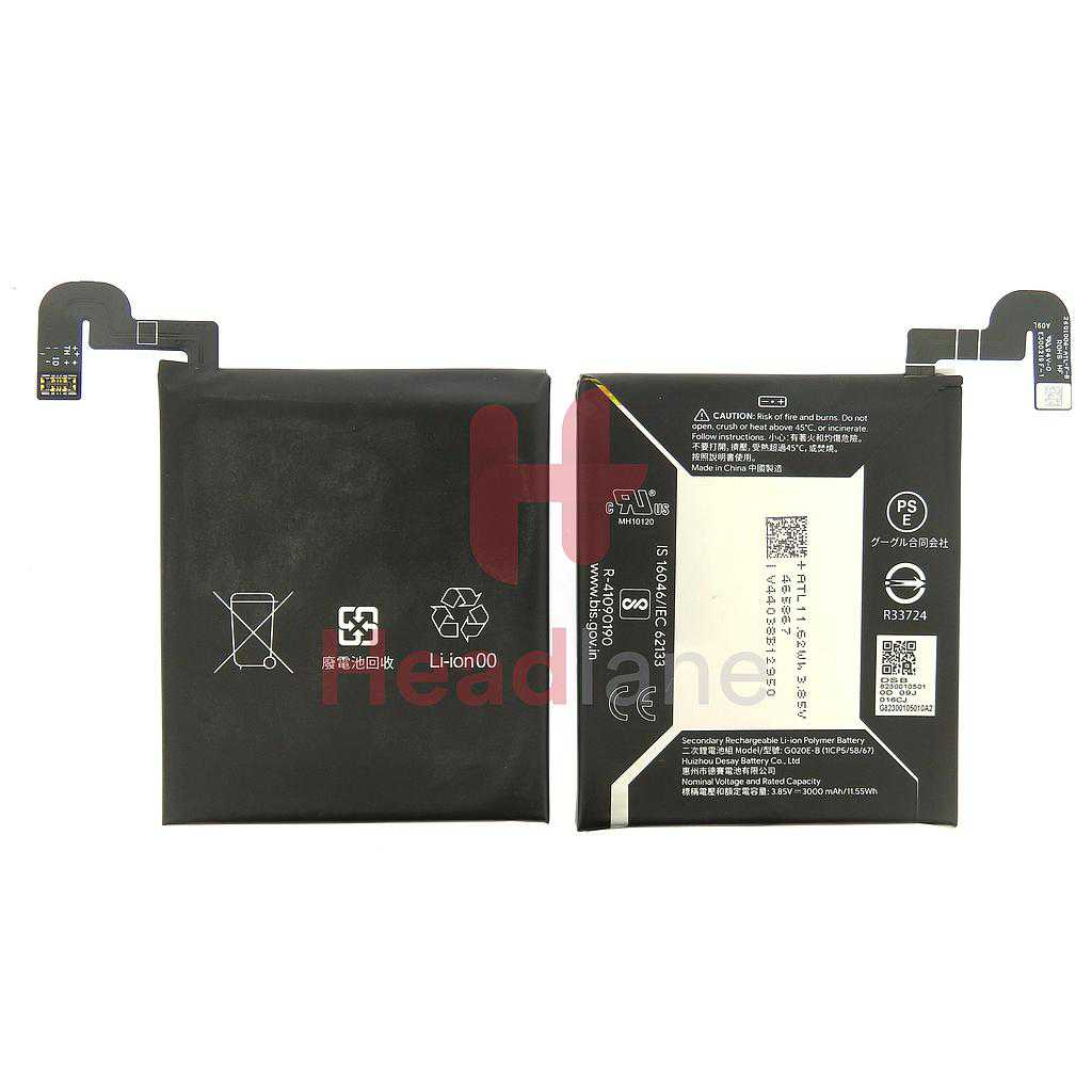 Google Pixel 3a G020E-B 3000mAh Internal Battery
