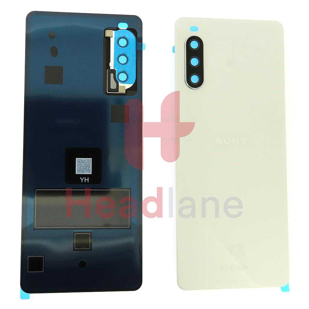 Sony XQ-BT52 Xperia10 III (Dual SIM) Back / Battery Cover - White
