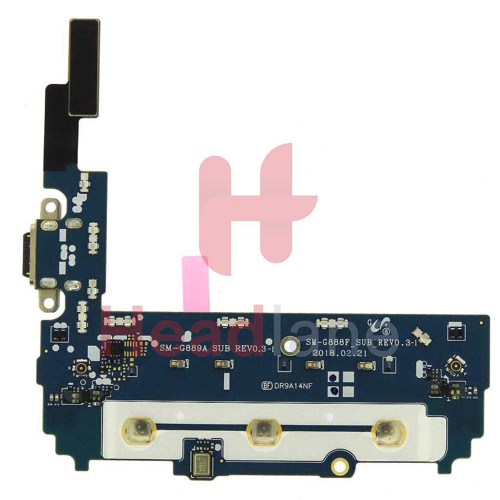 Samsung SM-G889 Galaxy Xcover FieldPro Sub PBA RFPCB