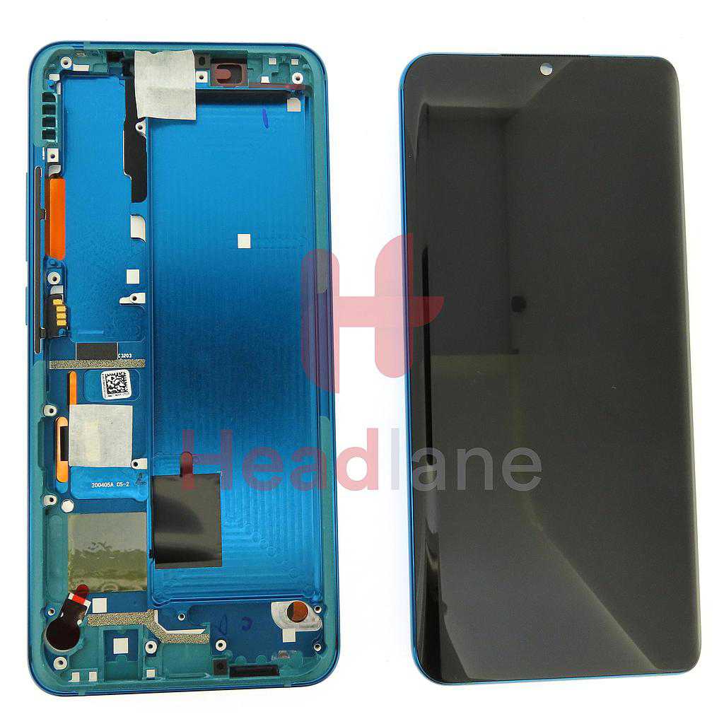 Xiaomi Mi Note 10 / Mi Note 10 Pro LCD Display / Screen + Touch - Green