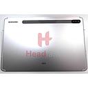 Samsung SM-T875 Galaxy Tab S7 LTE Back / Battery Cover - Silver