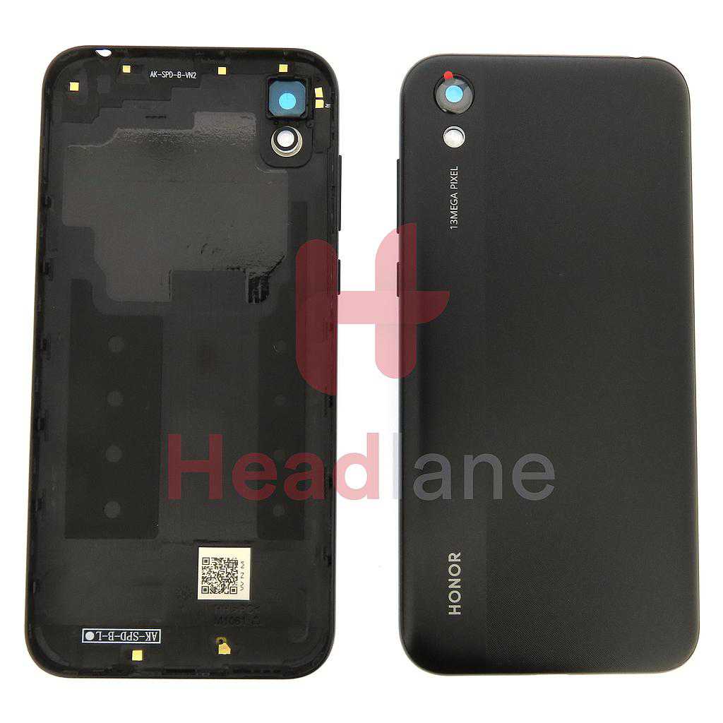 Huawei Honor 8S Back / Battery Cover - Black (Single SIM)