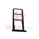 Huawei Y6p SIM Card Tray - Black