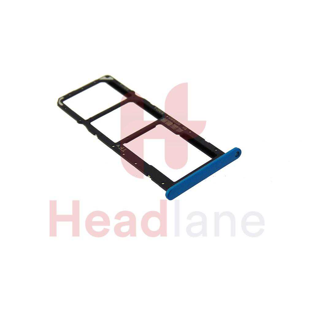 Huawei Y6p / Honor 9A SIM Card Tray - Sapphire Blue