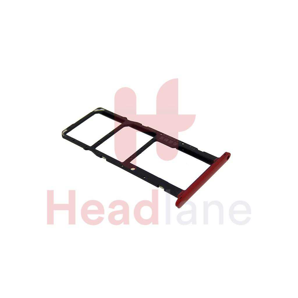 Huawei Honor 9S SIM Card Tray - Red