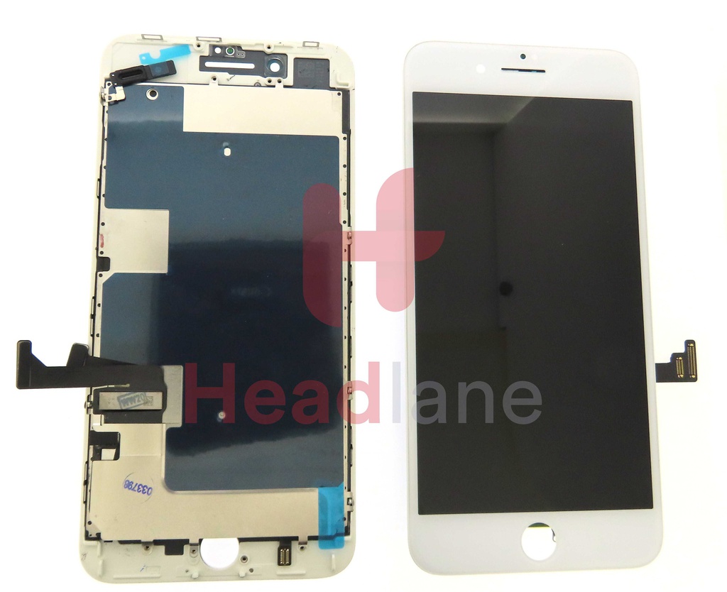 Apple iPhone 8 Plus LCD Display / Screen (FOG) - White (ZY)