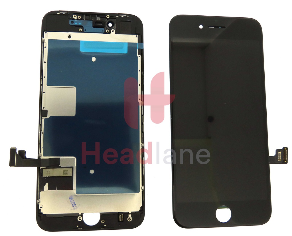Apple iPhone 8 / SE2 LCD Display / Screen (FOG) - Black (ZY)
