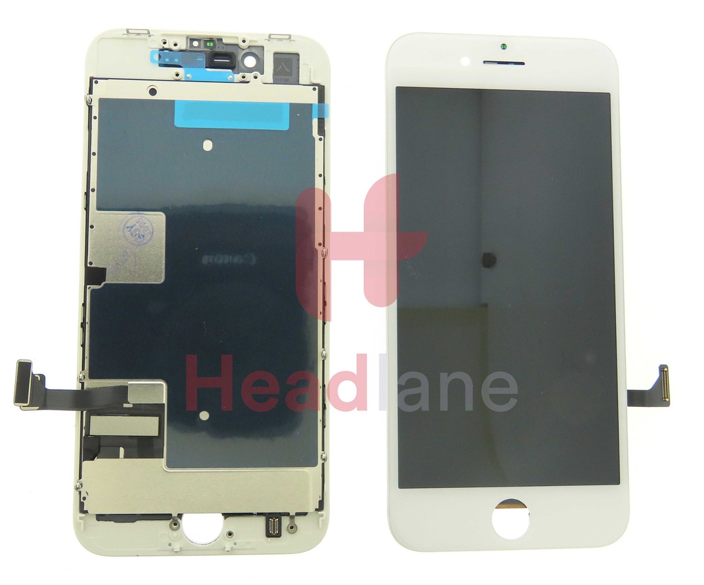 Apple iPhone 8 / SE2 LCD Display / Screen (Vivid) - White (ZY)