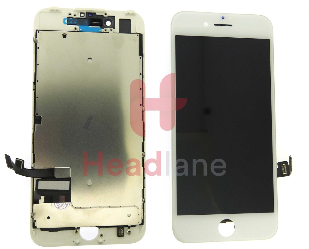Apple iPhone 7 LCD Display / Screen (Vivid) - White (ZY)